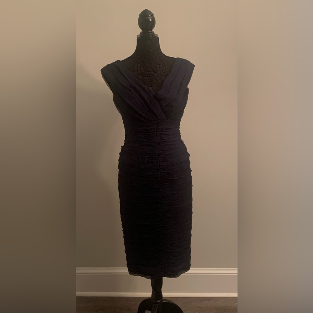 Tadashi Shoji Collection silk semi-formal dress